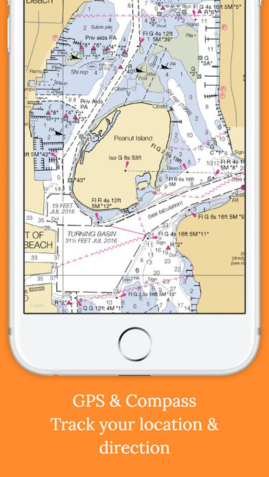 Marine : South Florida Offline GPS Nautical Charts screenshot 4