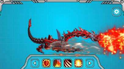 Robot FlameDragon:Amazing Toy Fight screenshot 4
