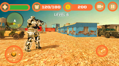 Superhero WAR: Army Counter Terrorist Attack screenshot 2