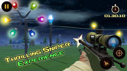 Sniper Bulb Target Shooting Adventure Game 2017 screenshot 3