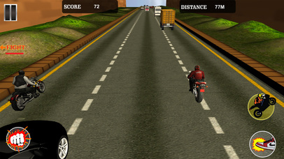 Highway Stunt Bike Fight screenshot 4