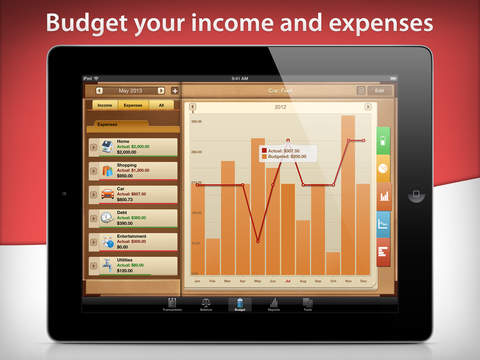 Money for iPad Free screenshot 2