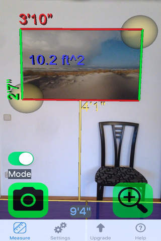 Tape Measure Camera Ruler AR screenshot 2
