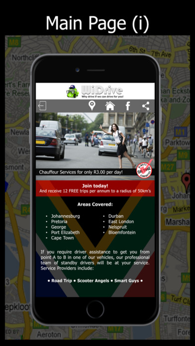 WiDrive Taxi Services screenshot 2
