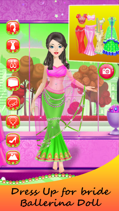 Princess Bride Ballerina Dress Up Girl screenshot 5