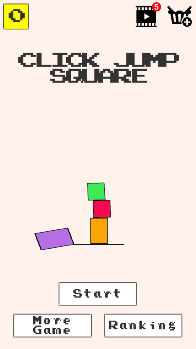 Click Jump Square - Build Highest to Endless screenshot 4