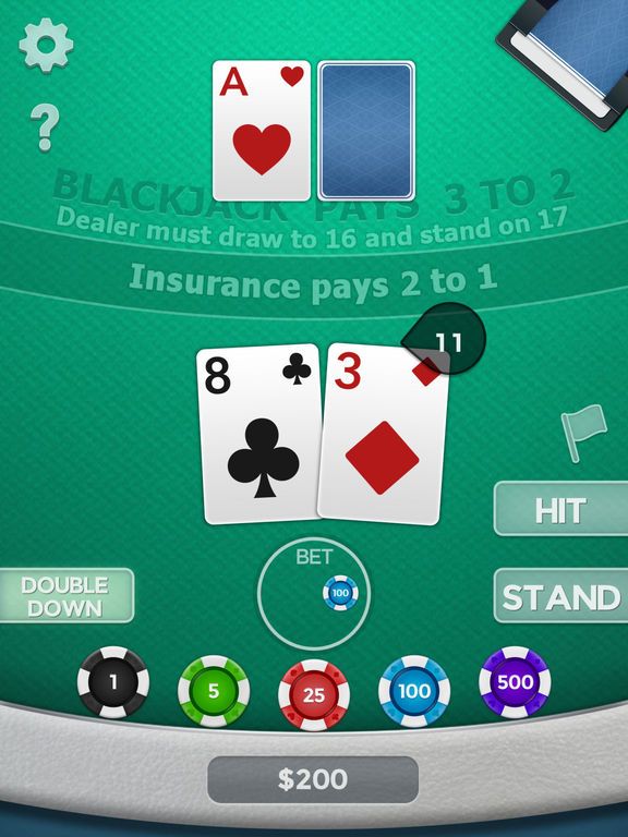 Blackjack 21 Free!screeshot 5