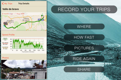 Scenic Motorcycle Navigation screenshot 4