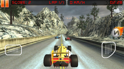 Snow Hill Auto Racing Car Game screenshot 2