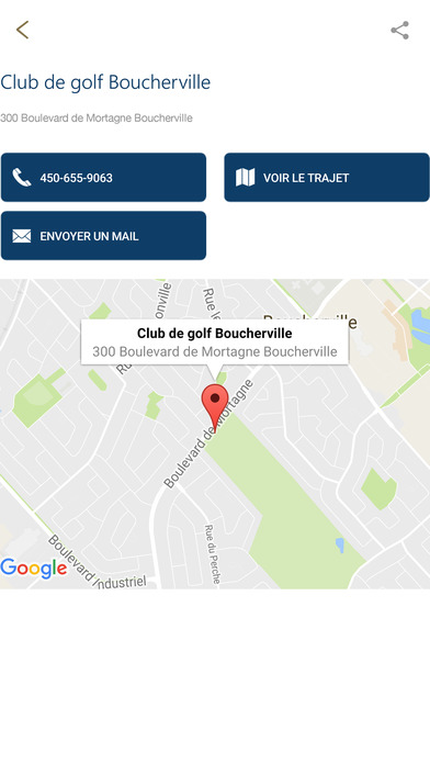 Golf Boucherville screenshot 3