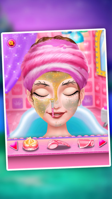 Ballet Dancer Salon Makeover Girls Game screenshot 2