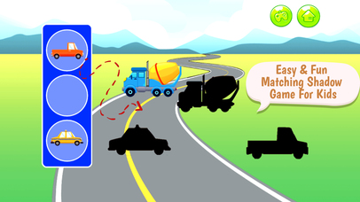 Cute Vehicle Cartoons Puzzle Games screenshot 2