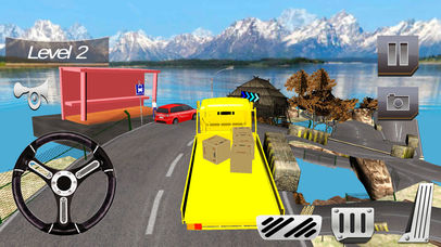 Lorry Truck Adventure Simulation Pro screenshot 2