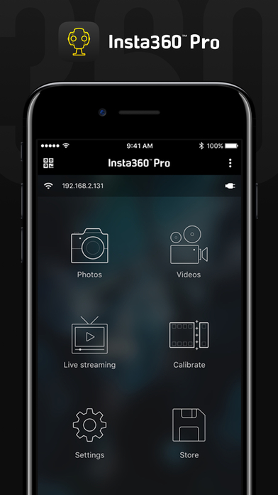 Insta360 Pro/Pro2 Controller screenshot 2