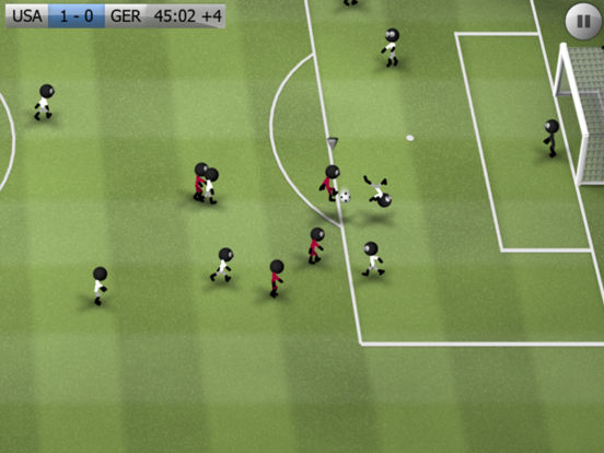 Screenshots of Stickman Soccer for iPad