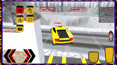 Snow Taxi Drive : Extreme Car Driving Game - Pro screenshot 3