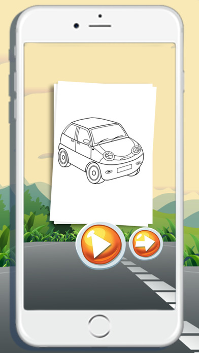 Vehicles Coloring Books for boys screenshot 2
