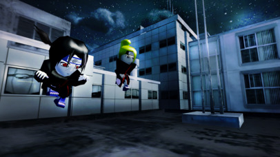 Night Parkour with Ninja screenshot 2
