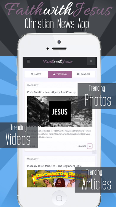 Faith with Jesus Christianity Video News App screenshot 2