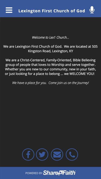Lexington First Church of God screenshot 4