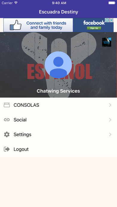 Chat App For Escuadra Destiny screenshot 2