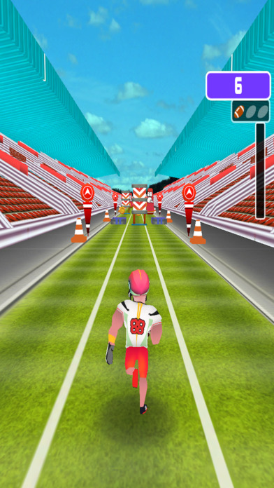 Touchdown Race: Running Soccer screenshot 2