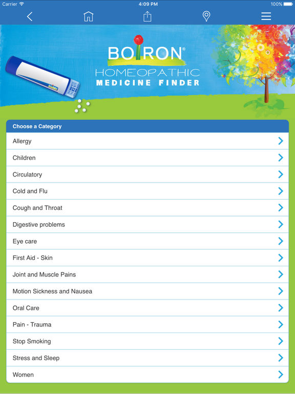 Boiron Medicine Finder On The App Store