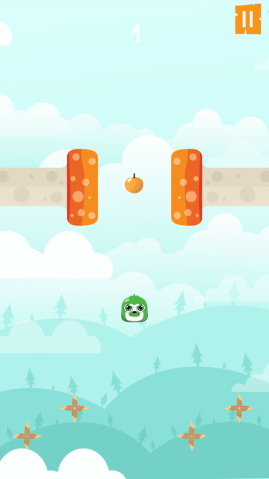 跳跃的小鸟-孩子最爱玩的极限跳跃单机游戏 screenshot 2