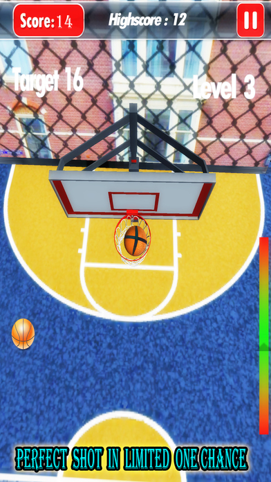 Amazing Basketball Stars Shot Simulator 2017 screenshot 3