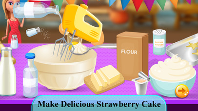 Strawberry Doll Cake 2017-Cooking Master in Action screenshot 2