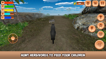 Wild Panther Family Simulator screenshot 3