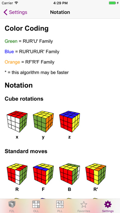 Cube CFOP screenshot 4