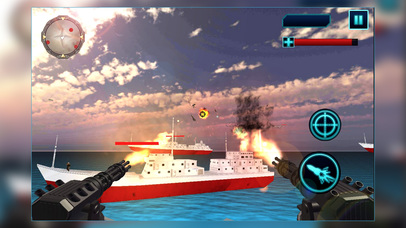 Sea Battle: Target Navy Boat screenshot 2