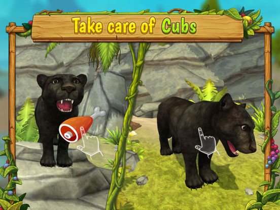 Panther Family Sim - Wild Animal Jungle Simulatorscreeshot 3