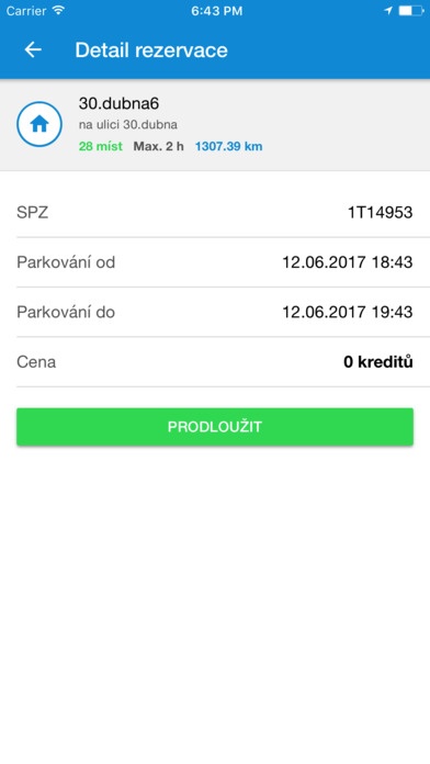 Zaparkujto.cz screenshot 3