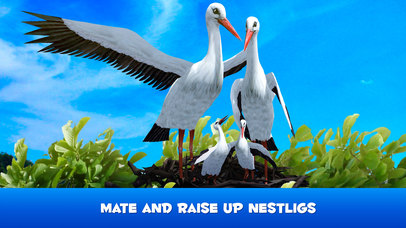 Stork Simulator 3D: Flying Bird Life screenshot 3