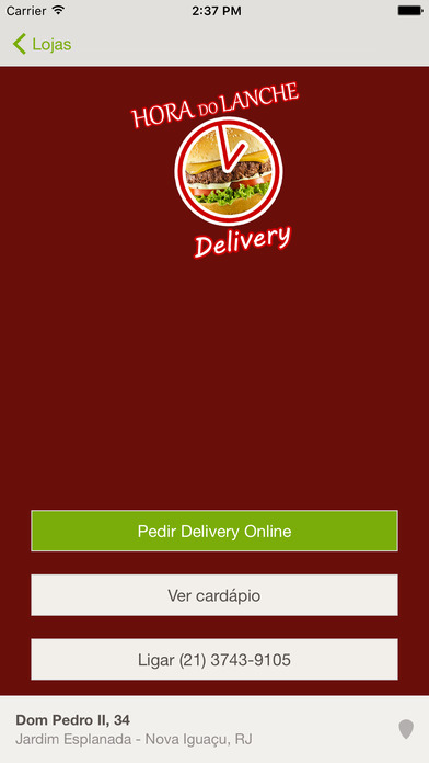 Hora do Lanche Delivery screenshot 2