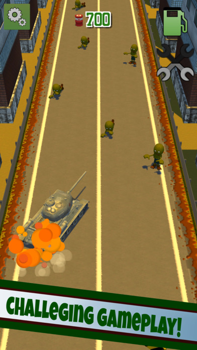 Steel Tanks vs Zombie: The Iron War screenshot 2