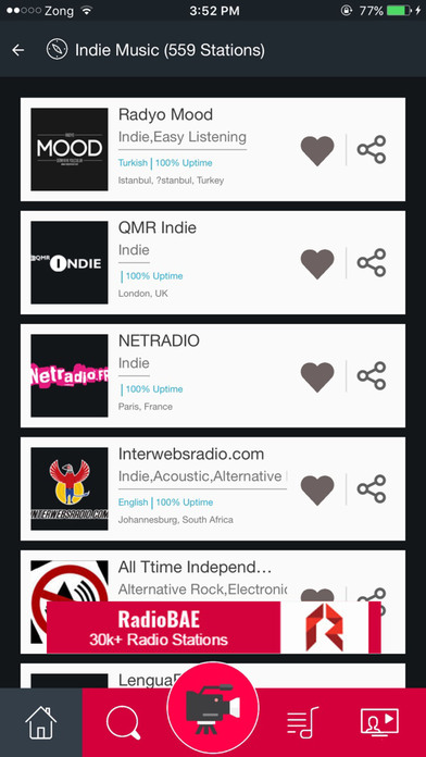 Indie Music Radio screenshot 2
