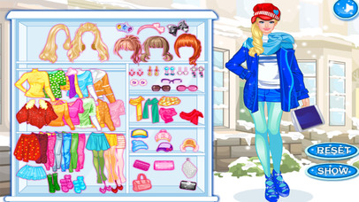 lala s'habille pour l'hiver - jeux de filles screenshot 4