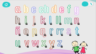 CHIMKY Trace Spanish Alphabets screenshot 4