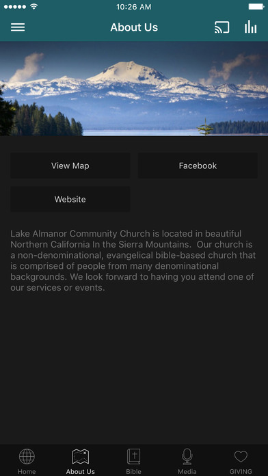 Lake Almanor Community Church screenshot 2