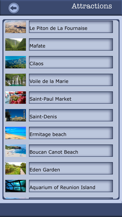 Reunion Island Offline Map Guide screenshot 2