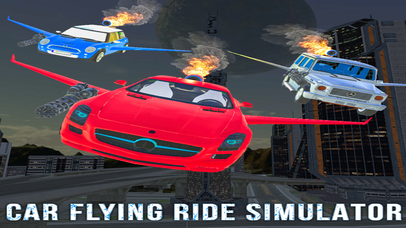 Futuristic Flying Bus Racing screenshot 2