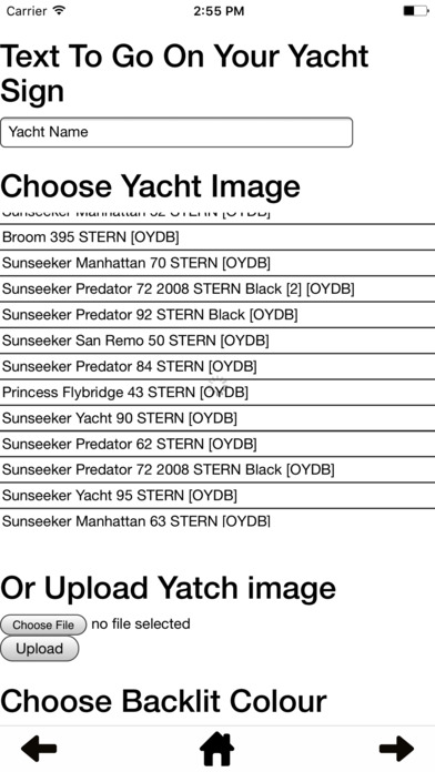 Marine Signs Yacht Sign Designer screenshot 3