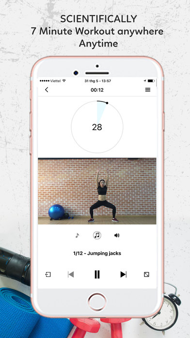 Daily Workouts - 7 Minute Workout Challenge screenshot 2
