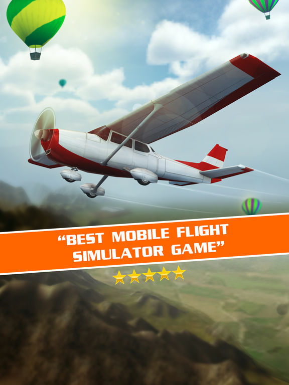 Flight Pilot Simulator: 3D Flying Gamesscreeshot 2