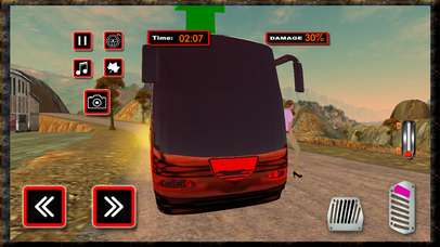 Mountain Bus Drive : Extreme Offroad Racer 3D -Pro screenshot 2