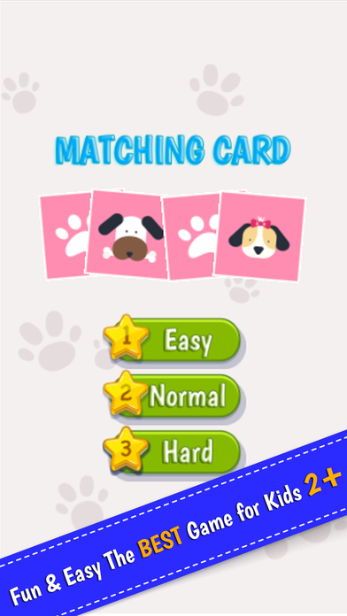 Dogs Puppy Matching Card Game screenshot 4