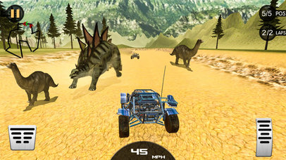 Dinoland Off Road Drift Car Racing 2017 screenshot 2